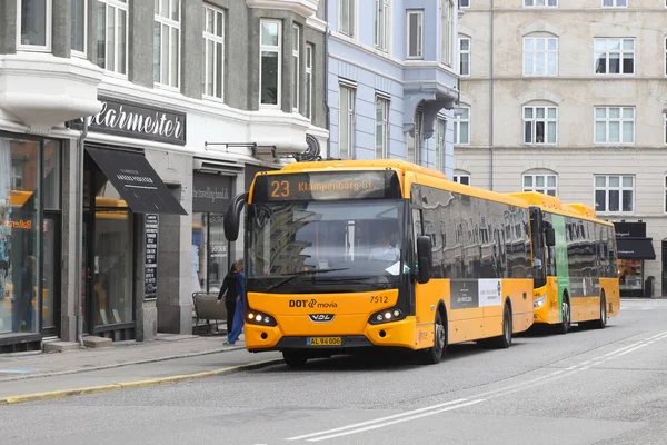 Hellerup Dänemark Juni 2022 Bus Der Linie Mit Ziel Klampenborg — Stockfoto