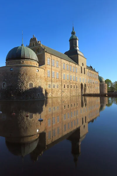 Schloss Vadstena Aus Dem Jahrhundert Der Schwedischen Provinz Ostergotland — Stockfoto