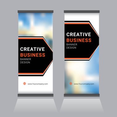 Standee afiş tasarımını katla