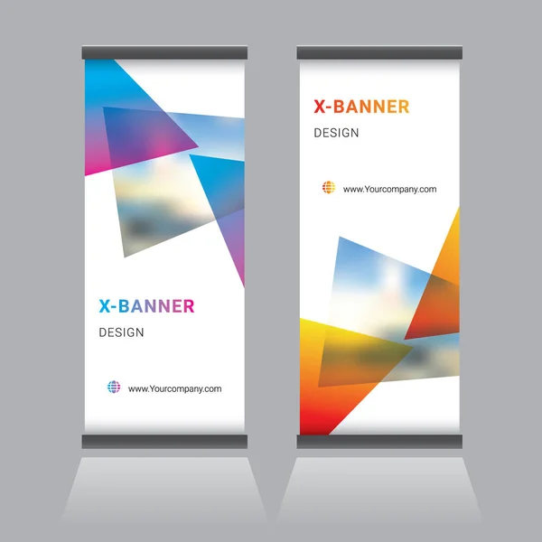 Business Standee Banner Design Template — Stock Vector
