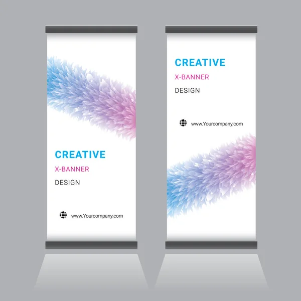 Abstrakte Banner Design Vorlage — Stockvektor