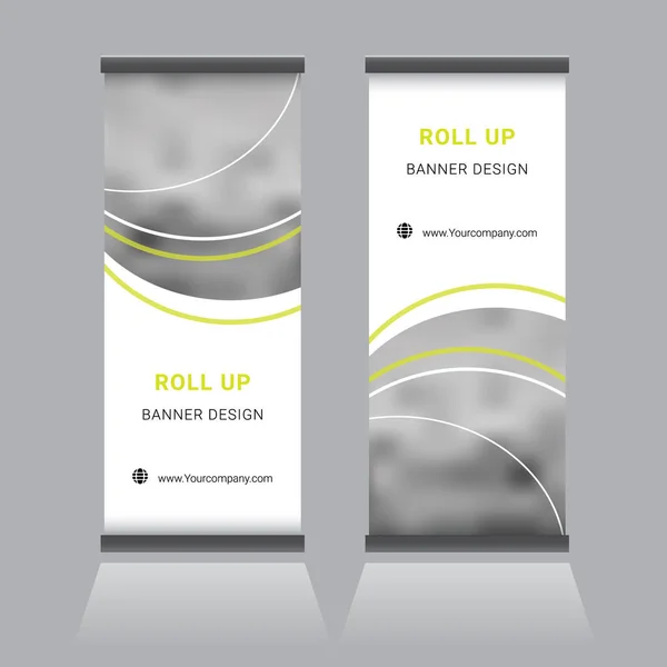 Πρότυπο Σχεδιασμού Banner Standee Επιχειρήσεων — Διανυσματικό Αρχείο