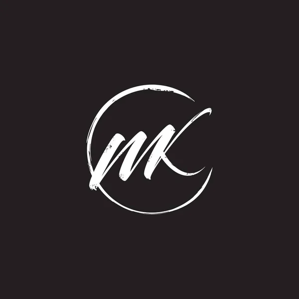 아이콘 Calligraphic Monogram Design Vector Graphic Template — 스톡 벡터