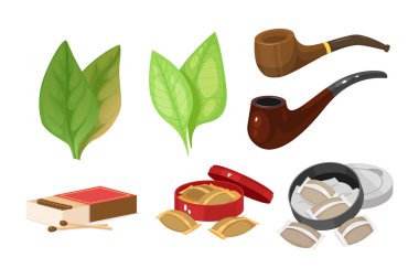 Sigara içmek, kötü alışkanlıklar edinmek. Puro, sigara, sigara, rulo kâğıt. Enfiye, tütün tozu, nikotin, tütün yaprağı, sigara piposu. Sigara zararlı taşıyıcı kavramı