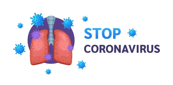 Stop Het Coronavirus Teken Coronavirus Uitbraak China Het Nieuwste Pandemische Rechtenvrije Stockvectors