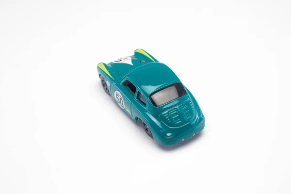 Çeşitli Serilerden Minyatür Oyuncak Arabalar — Stok fotoğraf