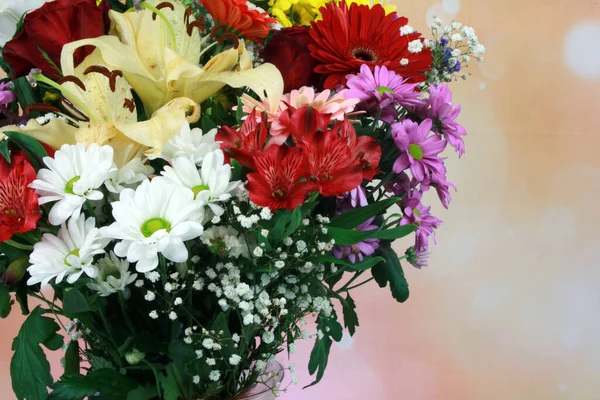 Close Some Flowers Bouquet —  Fotos de Stock