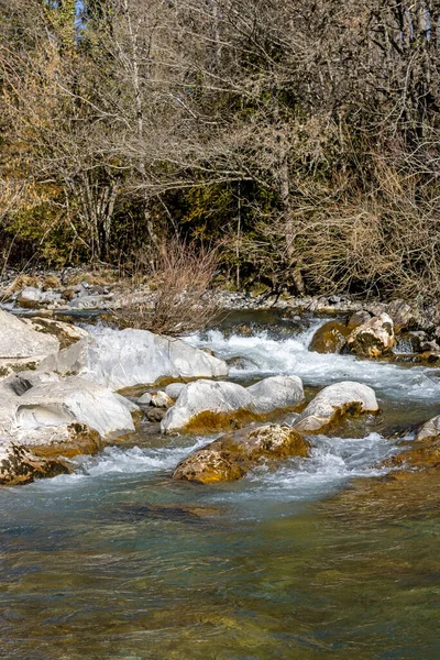 Wasser Des Flusses Salazar Der Durch Das Tal Fließt — Stockfoto