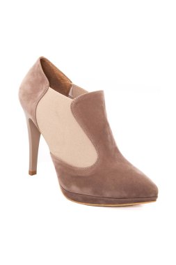 Sağ tek deri kadın ayakkabısı..