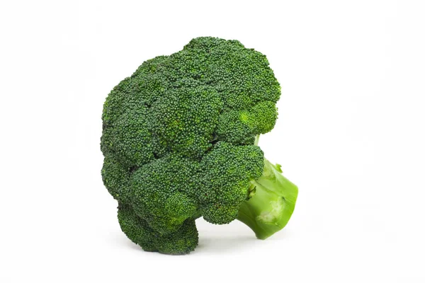Fresh Green Vegetable Broccoli White Background — Stock Photo, Image