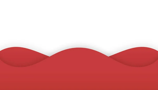 Realista horizontal vermelho onda fundo 3d modelo vetor ilustração linhas listras fluxo dinâmico — Vetor de Stock
