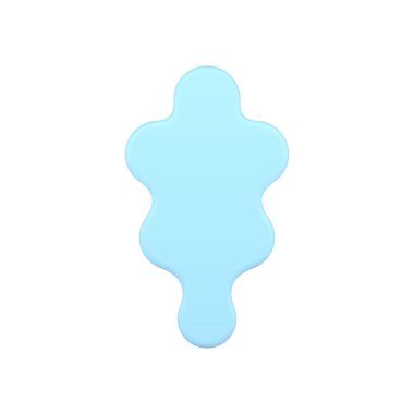 3d yaprak hacimli tasarım vektör çizimi. Baharın ve uyanan doğanın süsü..