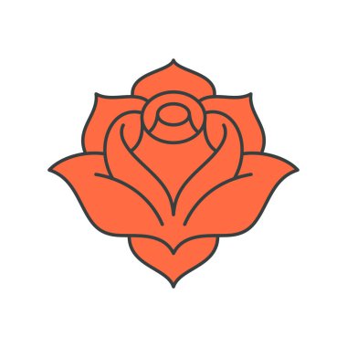 Sevimli süs çiçeği tomurcuğu parlak bitki zarif pop sanatı yetiştirmek gömlek baskısı vektör çizimi illüstrasyon. Çok güzel çiçek desenli bir dekoratif tasarım. Botanik Doğa Dekorasyonu