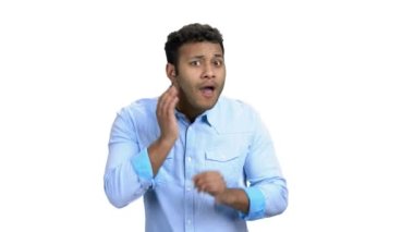 Komik Hintli adam randevudan önce gelir.