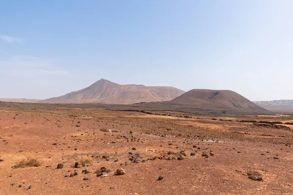 Fuertaventura island landscape , land of ancient volcanos.