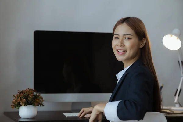 Young Asian women working in the office, young businesswoman founding startup companies, running business by young female executives, business ideas and leadership by female leaders.