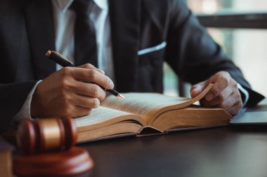 Avukatlar hukuk kitapları okurlar. Müvekkillerinin davalarını savunurlar. Avukat kavramı, davalının davayı kazanmak ya da yasalara uygun olarak en büyük faydayı elde etmek için müvekkilini savunduğunu varsayar..