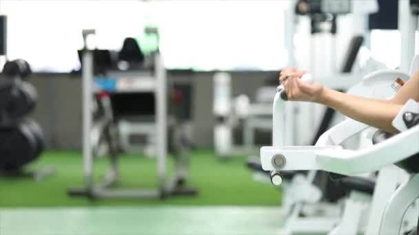 Mujeres Asiáticas Haciendo Ejercicios Forma Física Ejercicios Para Fortalecer Los — Vídeo de stock