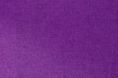 Arka plan için mor kumaş dokusu, doğal tekstil dikişsiz desen.