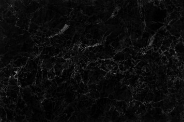 Arkaplan ve tasarım iç veya dış görünümü için yüksek çözünürlüklü siyah mermer dikişsiz doku, karşı üst görünüm.