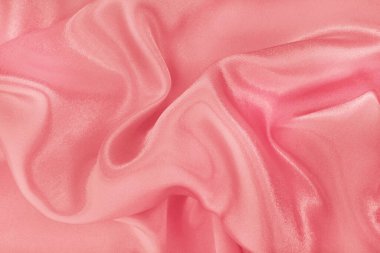 Gül sarısı kumaş dokusu arka plan, ipek ya da keten desenlerin ayrıntıları.