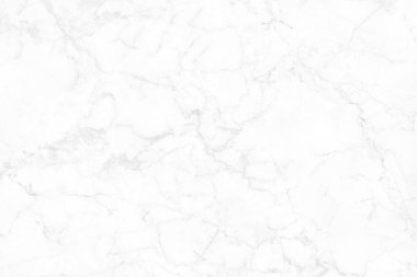 Beyaz gri mermer pürüzsüz ışıltı desenli arka plan, doğal desenli fayans taşı zemininin karşı görüntüsü..