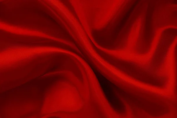 Ciemnoczerwony Materiał Tekstura Tło Detal Jedwabiu Lub Lnu Wzór — Zdjęcie stockowe