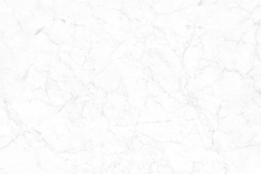 Tasarım sanat çalışmaları ve iç veya dış tasarım için kusursuz desenli yüksek çözünürlüklü beyaz mermer arkaplan.