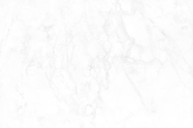 Tasarım sanat çalışmaları ve iç veya dış tasarım için kusursuz desenli yüksek çözünürlüklü beyaz mermer arkaplan.