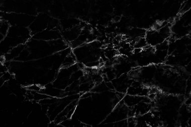 Siyah gri mermer, pürüzsüz parıltı desenli arka plan, doğal desenli fayans taşı zemininin karşı görüntüsü..