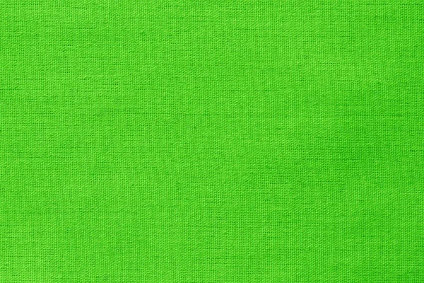 Texture Tissu Coton Vert Lime Pour Fond Motif Textile Naturel — Photo