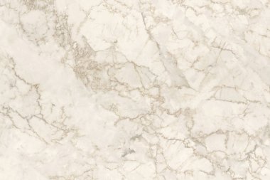 Beyaz kahverengi mermer, pürüzsüz parıltı desenli arka plan, doğal desenli fayans taşı zemininin karşı görüntüsü..