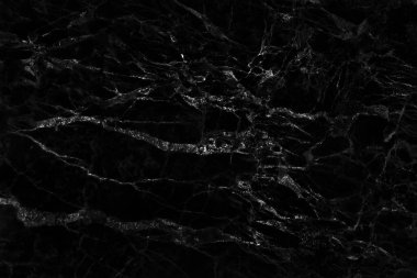 Siyah gri mermer, pürüzsüz parıltı desenli arka plan, doğal desenli fayans taşı zemininin karşı görüntüsü..