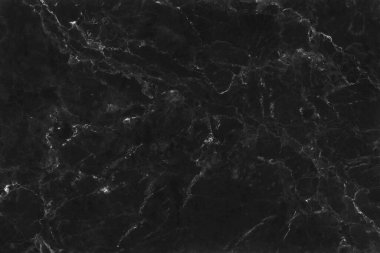Siyah gri mermer, pürüzsüz parıltı desenli arka plan, doğal desenli fayans taşı zemininin karşı görüntüsü..