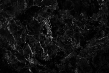 Siyah gri mermer, pürüzsüz parıltı desenli arka plan, doğal desenli fayans taşı zemininin karşı görüntüsü..