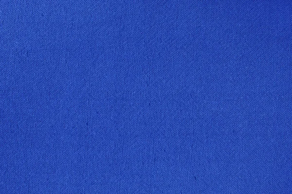 背景のための濃い青の綿生地の布のテクスチャ 天然繊維パターン — ストック写真