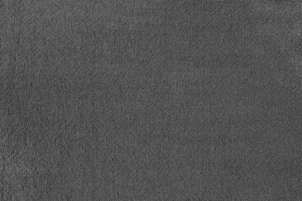 黑色灰色棉织物的背景纹理 天然纺织图案 — 图库照片