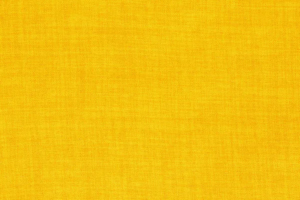 背景のための黄色の生地の布のテクスチャ 天然繊維パターン — ストック写真