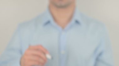 Yürütme, şeffaf ekranda yazma