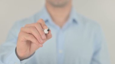 Ücretsiz Teslimat, Şeffaf Ekranda Yazma