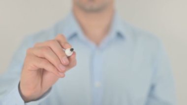 Küresel, şeffaf ekranda yazma