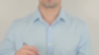 Sos, şeffaf ekranda yazma