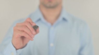 Emlak satış, şeffaf ekranda yazma