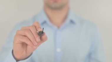 Sakin ol, yazma üzerinde şeffaf ekran