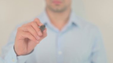 Hacked, Hand Writing on Transparent Screen