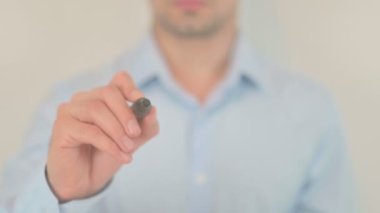 Favorite, Hand Writing on Transparent Screen