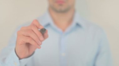 Hosting, Hand Writing on Transparent Screen