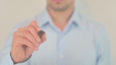 Audience, Hand Writing on Transparent Screen