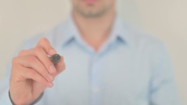 Affiliate, Hand Writing on Transparent Screen