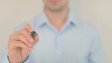 Digitalization, Hand Writing on Transparent Screen